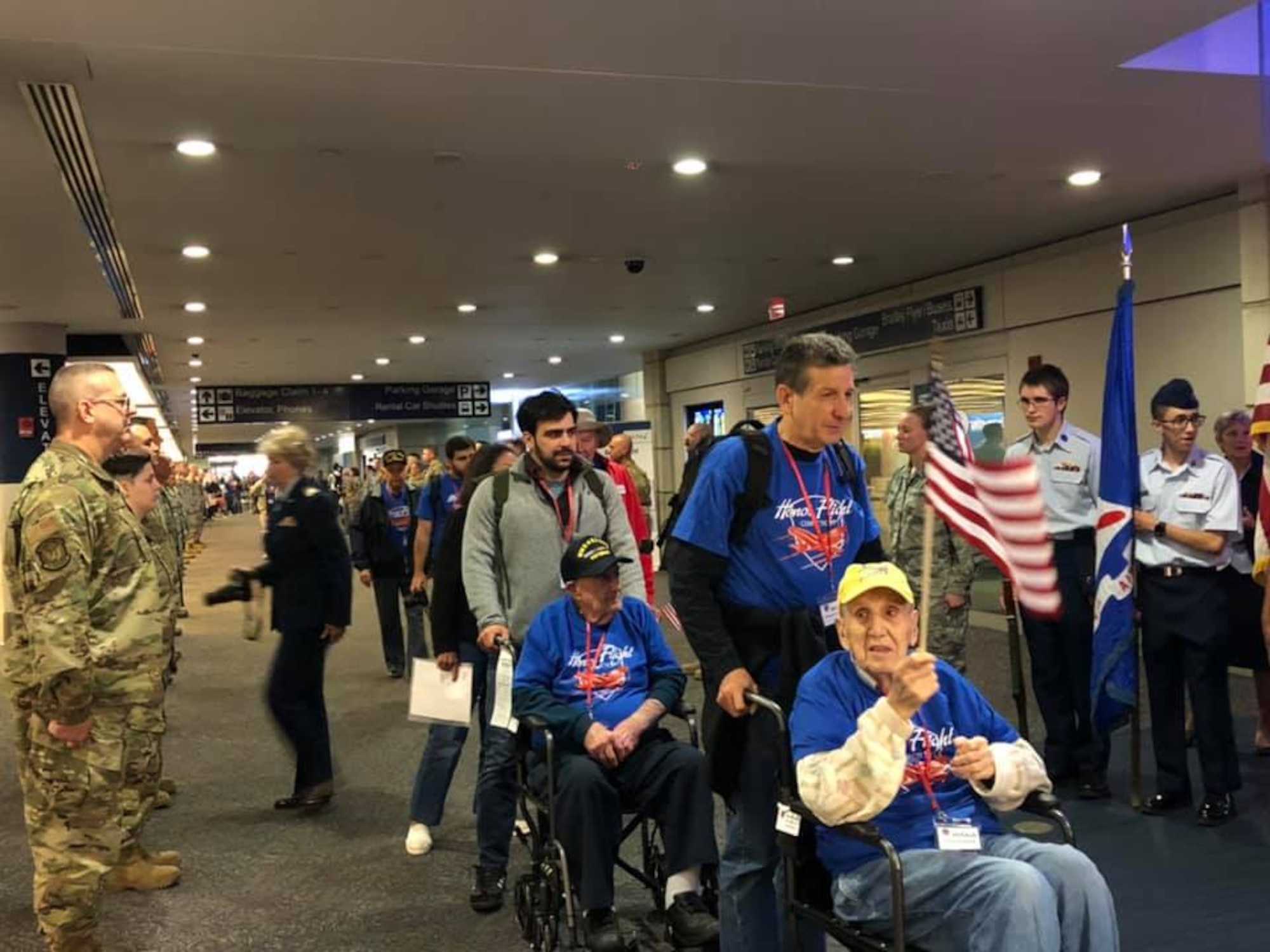 43nd APS supports Connecticut Honor Flight