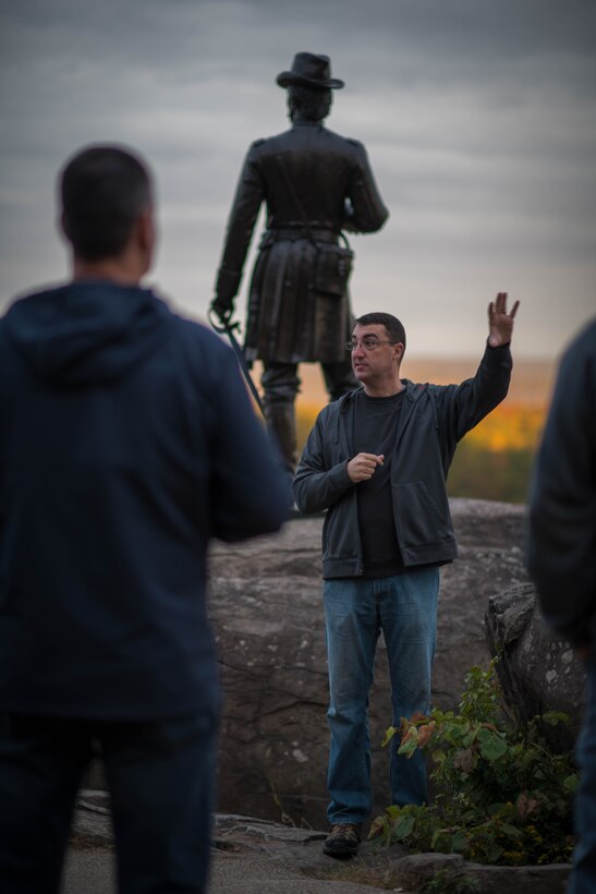 More than 25 Reserve Citizen Airmen and civilians from YARS attended a three-day staff ride to Gettysburg Oct. 10-12, 2019.
