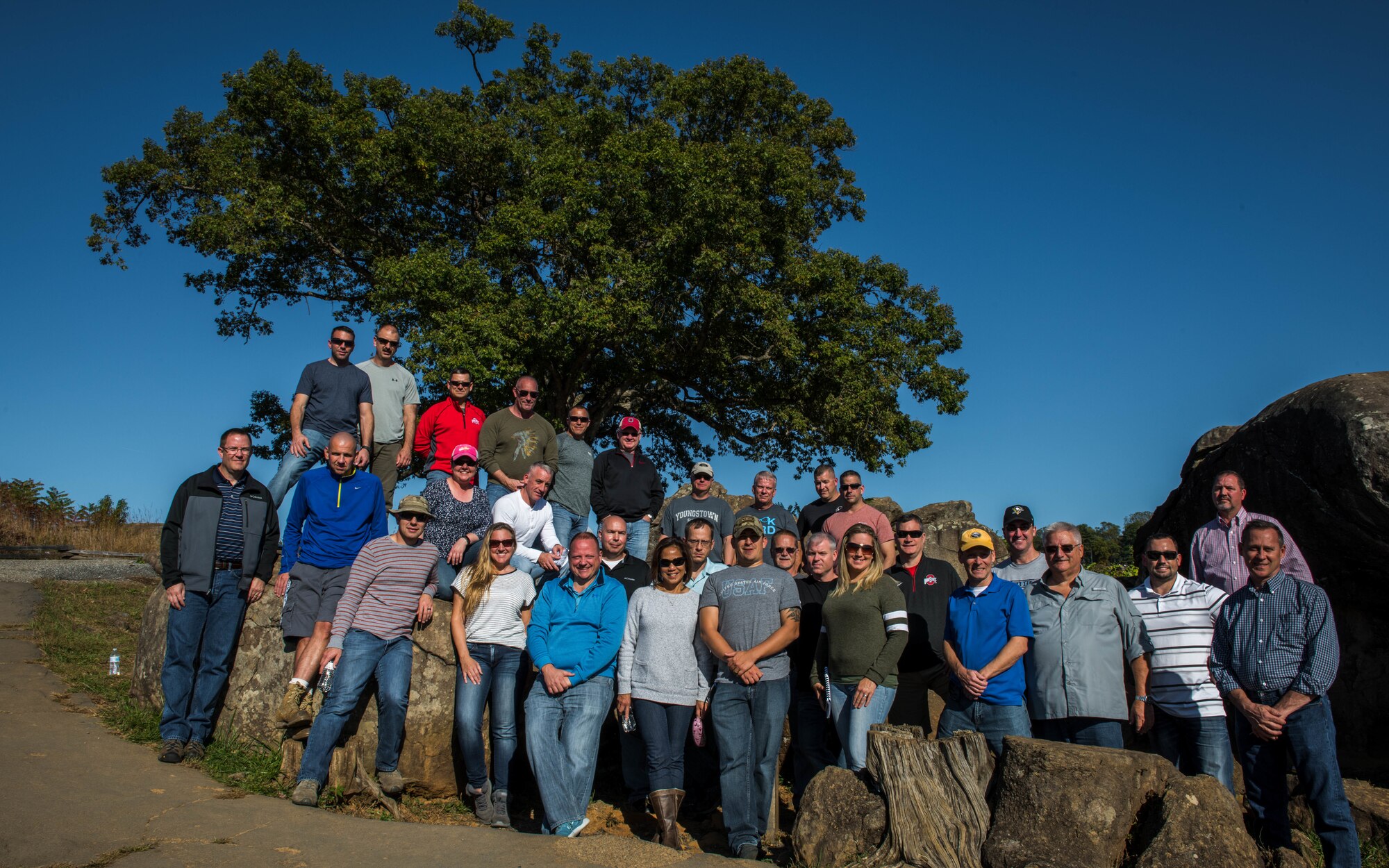 More than 25 Reserve Citizen Airmen and civilians from YARS attended a three-day staff ride to Gettysburg Oct. 10-12, 2019.