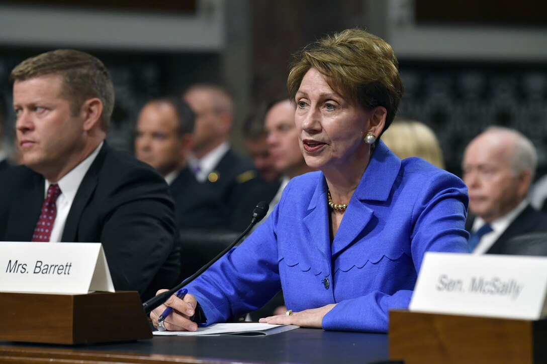 Senate confirms Barrett to be Air Force secretary