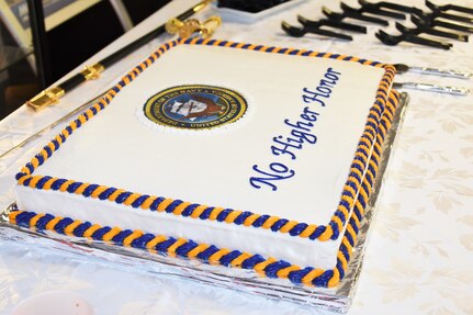 IMAGE: Dahlgren celebrated the Navy's 244th Birthday on Oct. 16. The cake is pictured.