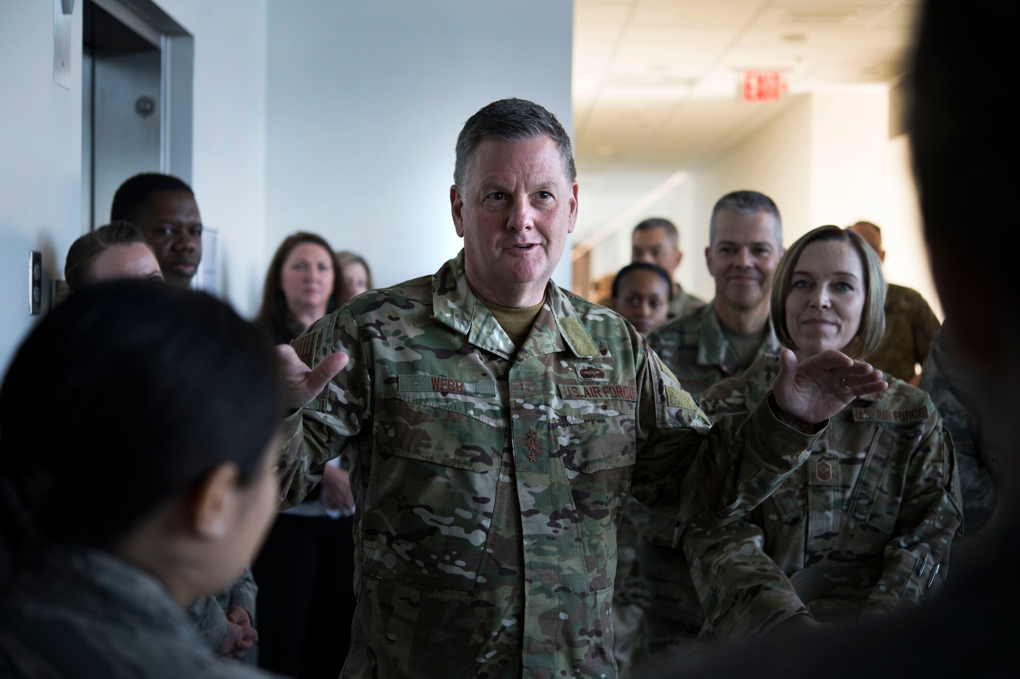 AETC leadership visits the 59th Medical Wing