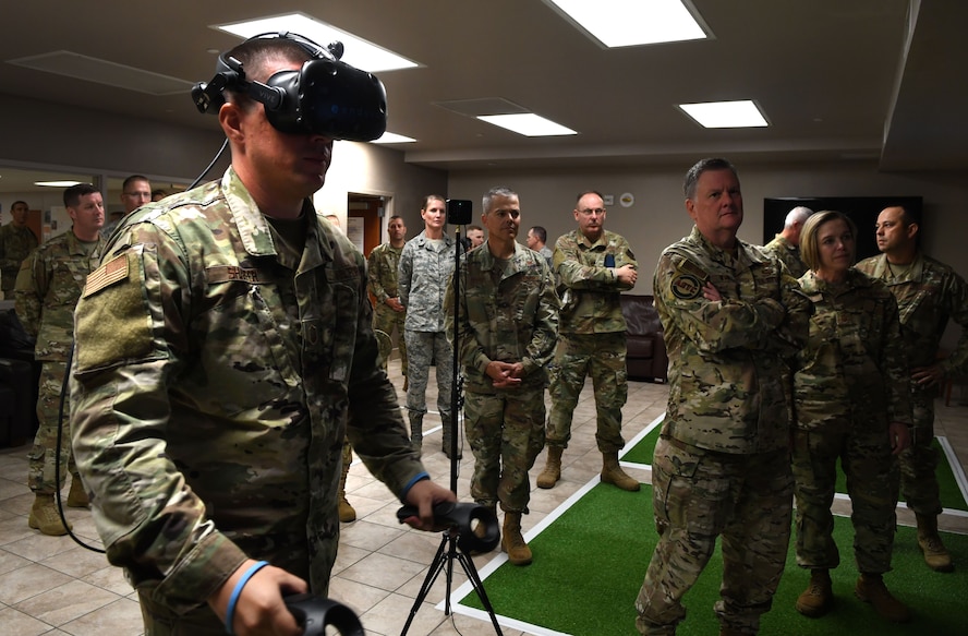 AETC leadership visits the 59th Medical Wing