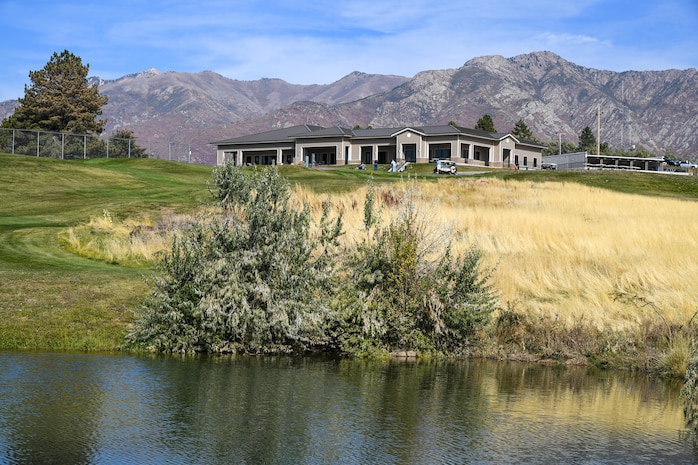 Nestled among the trees east of the flightline is one of the base’s best kept secrets, the Hubbard Memorial Golf Course. The course recently received a new $5 million clubhouse facility. The new clubhouse has a large event room, a restaurant and bar, locker rooms and a full pro shop.