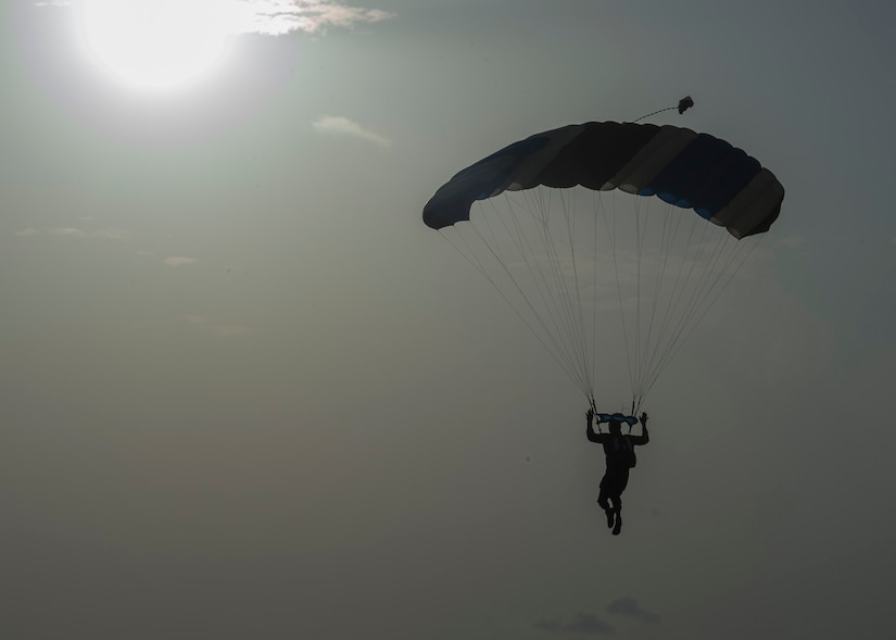 U.S. and coalition forces participate in St. Michael's Day jump