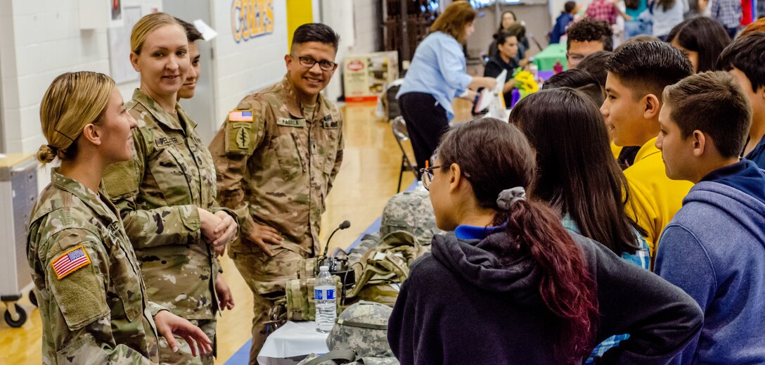 653rd RSG, Career Day at Desert Wind School