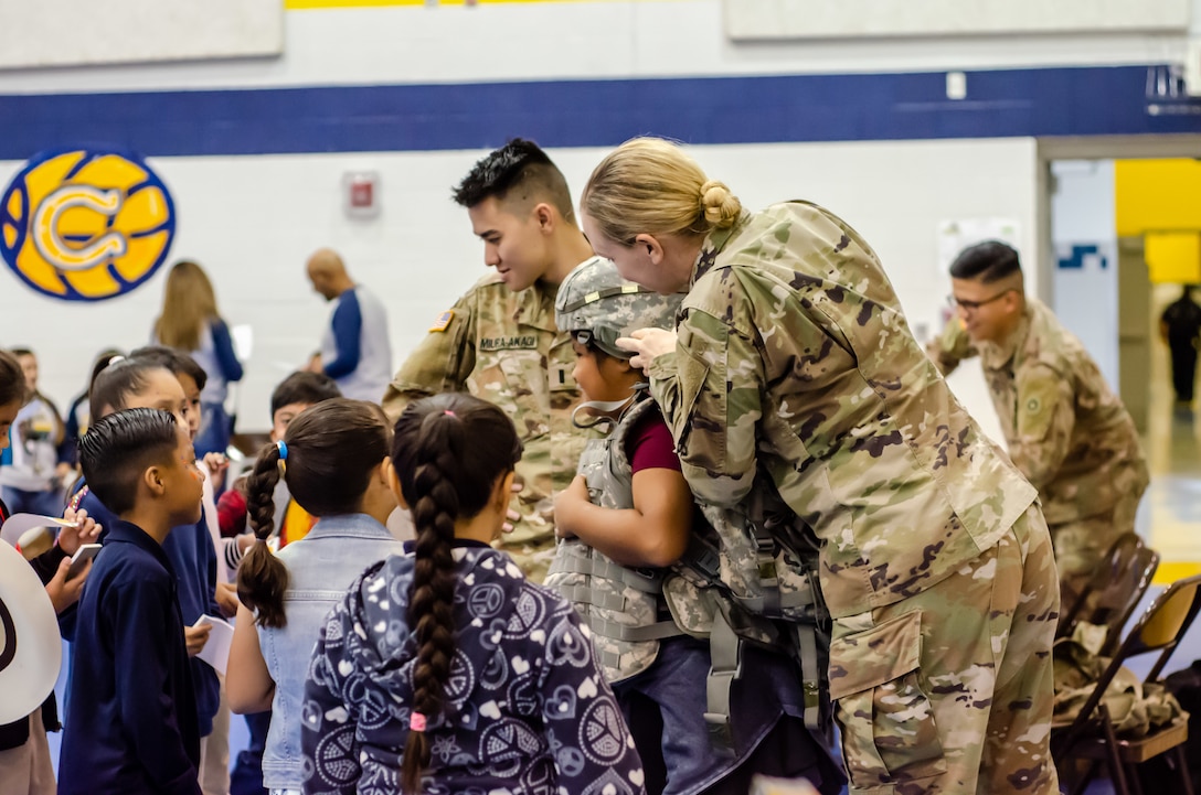 653rd RSG, Career Day at Desert Wind School