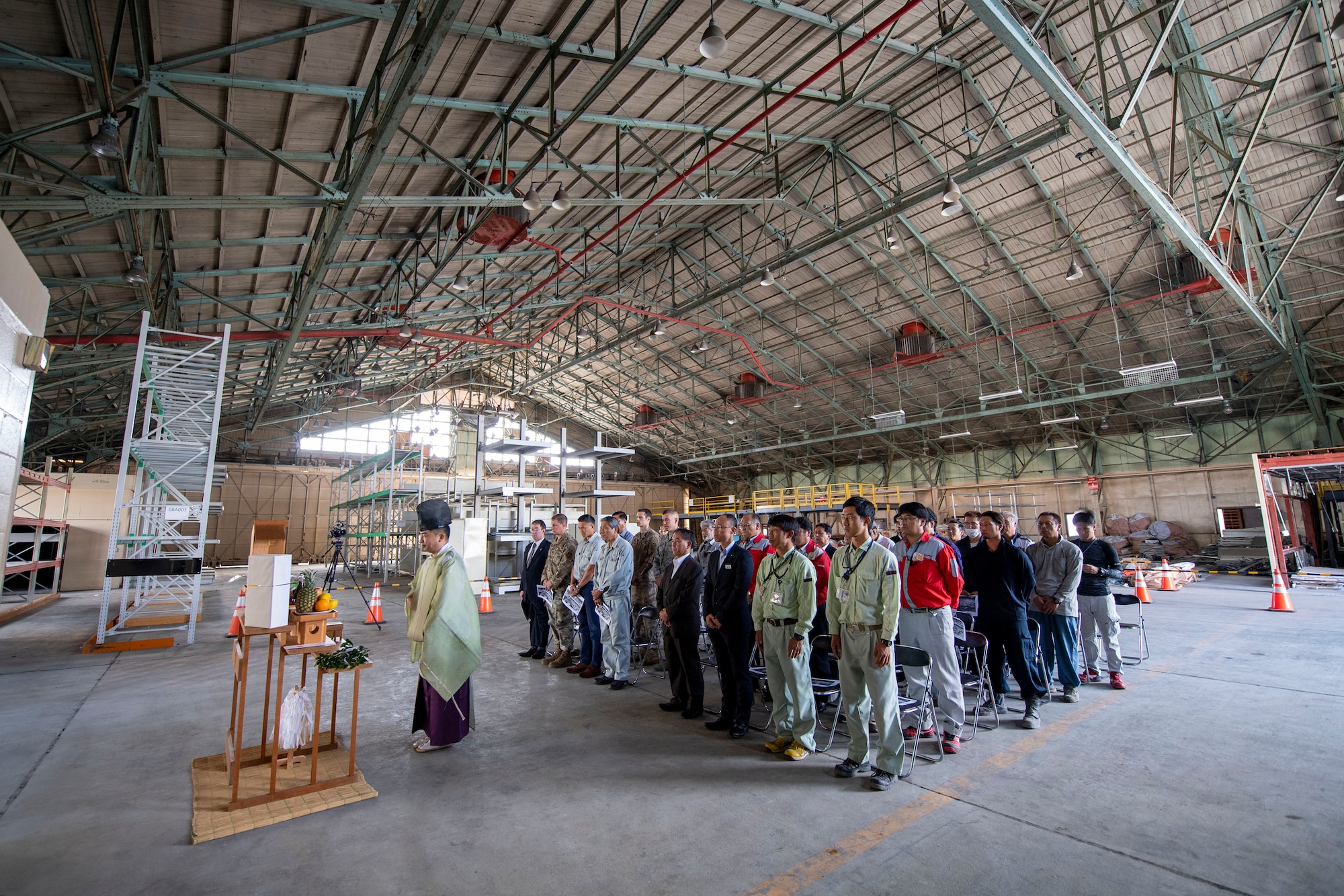 Hangar 800 Safety Demolition Ceremony