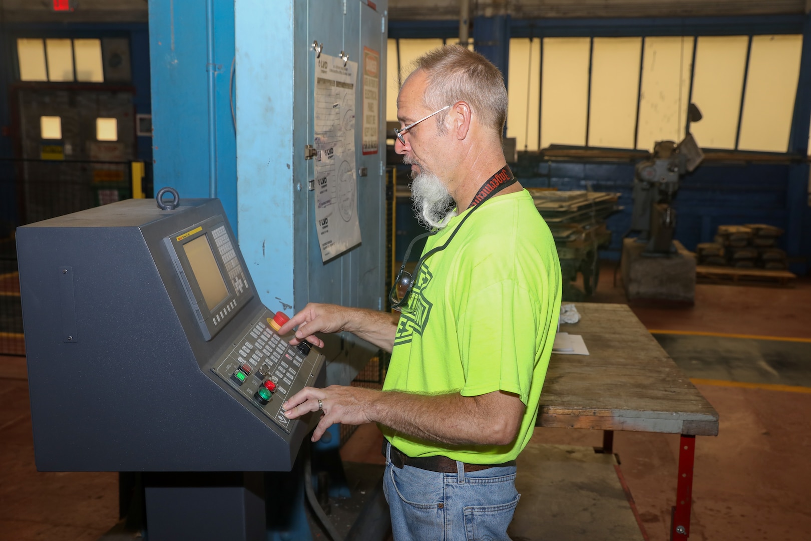 New Hydraulic Punching Machine Helps Modernize Norfolk Naval