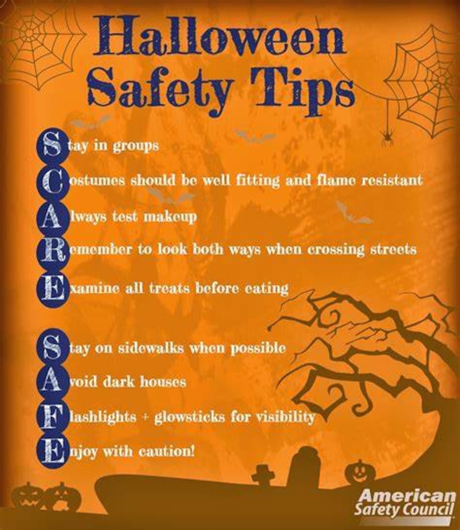 Ghosts, goblins, and other terrifying monsters will soon be haunting your neighborhood. But of course these non-threatening creatures of the night are none other than children who are enjoying the revelries of Halloween. With the excitement of this yearly event, Joint Base San Antonio-Fire Emergency Services requests parents to follow a few tips to ensure the night is filled with fun and not tragedy.