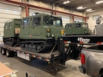 A Colorado National Guard Small Unit Support Vehicle used by Snow Response Teams to support domestic operations during blizzard, flood, etc., responses. The SUSVs are also used by Infantry troops, Special Forces teams, etc., for traversing challenging terrain during overseas contingency operations. (U.S. Army National Guard photo by Spc. Michael Hunnisett)