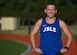 U.S. Army Sgt. 1st Class Nick Krause, Alpha Company, 2nd Battalion, 210th Aviation Regiment, 128th Aviation Brigade CH-47 helicopter repairer instructor writer, runs during the 35th annual Army Ten-Miler race in Washington D.C., Oct. 13, 2019.