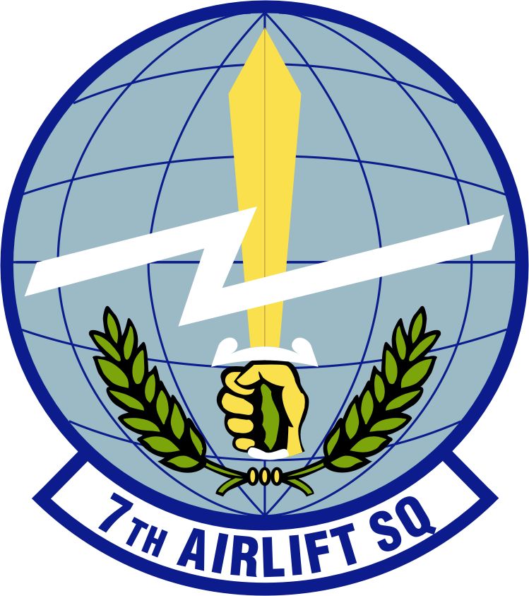 7th Airlift Squadron Patch