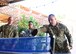 Chief Lyda plays ping-pong