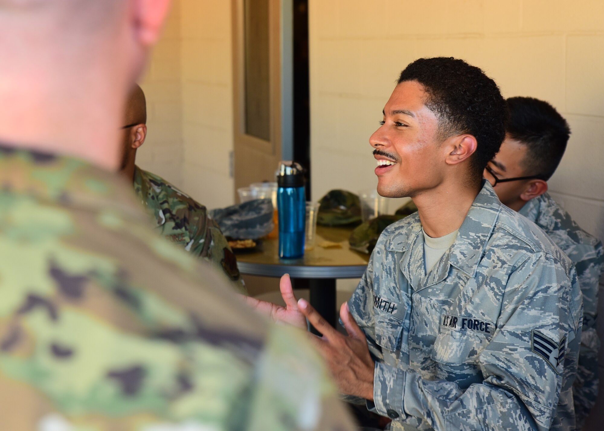 Airmen connects with leadership