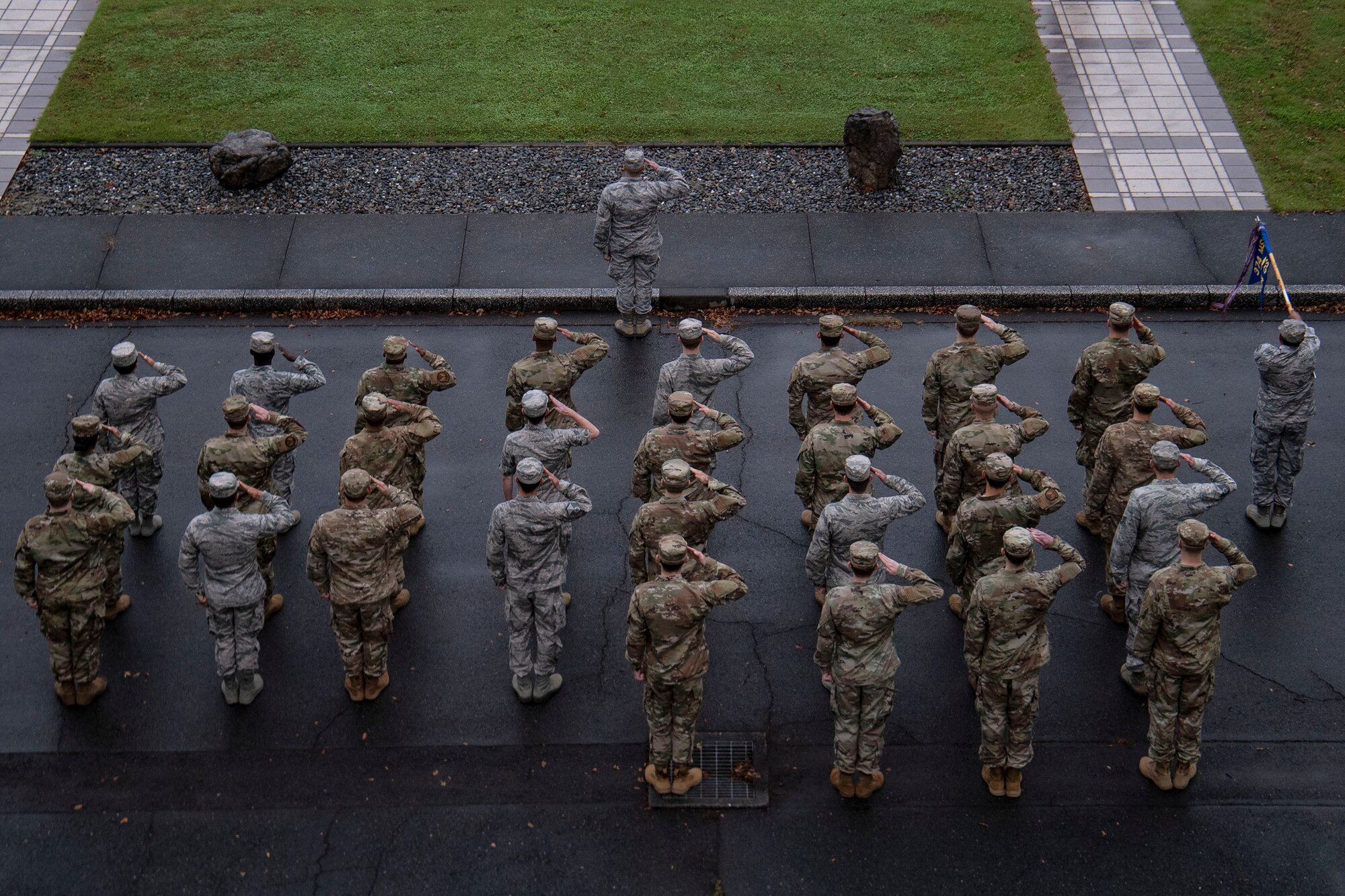 Yokota retreat ceremony