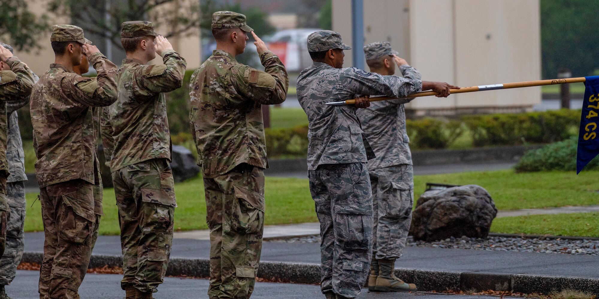 Yokota retreat ceremony