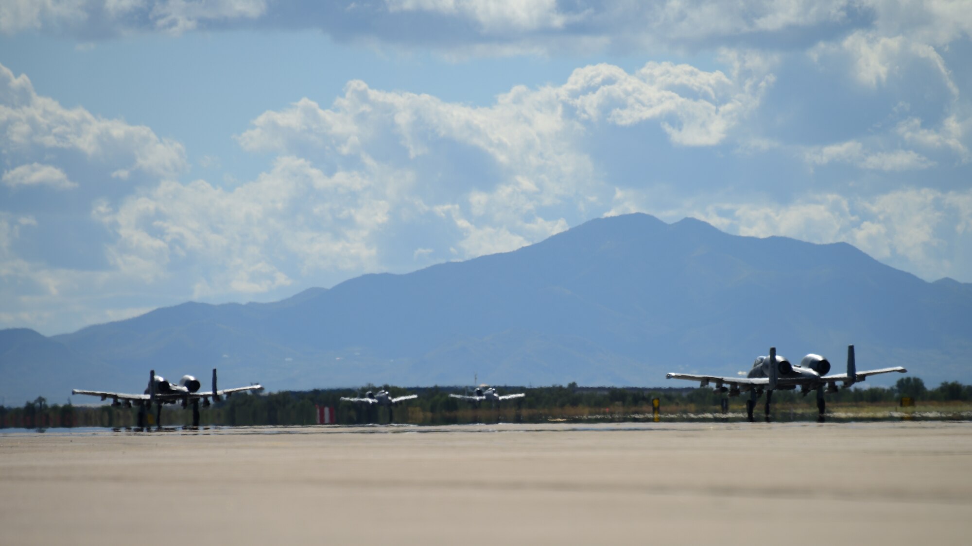 A-10s takeoff