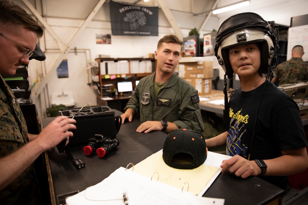 Never Give Up: MCAS Miramar hosts tour for Jose Velasquez