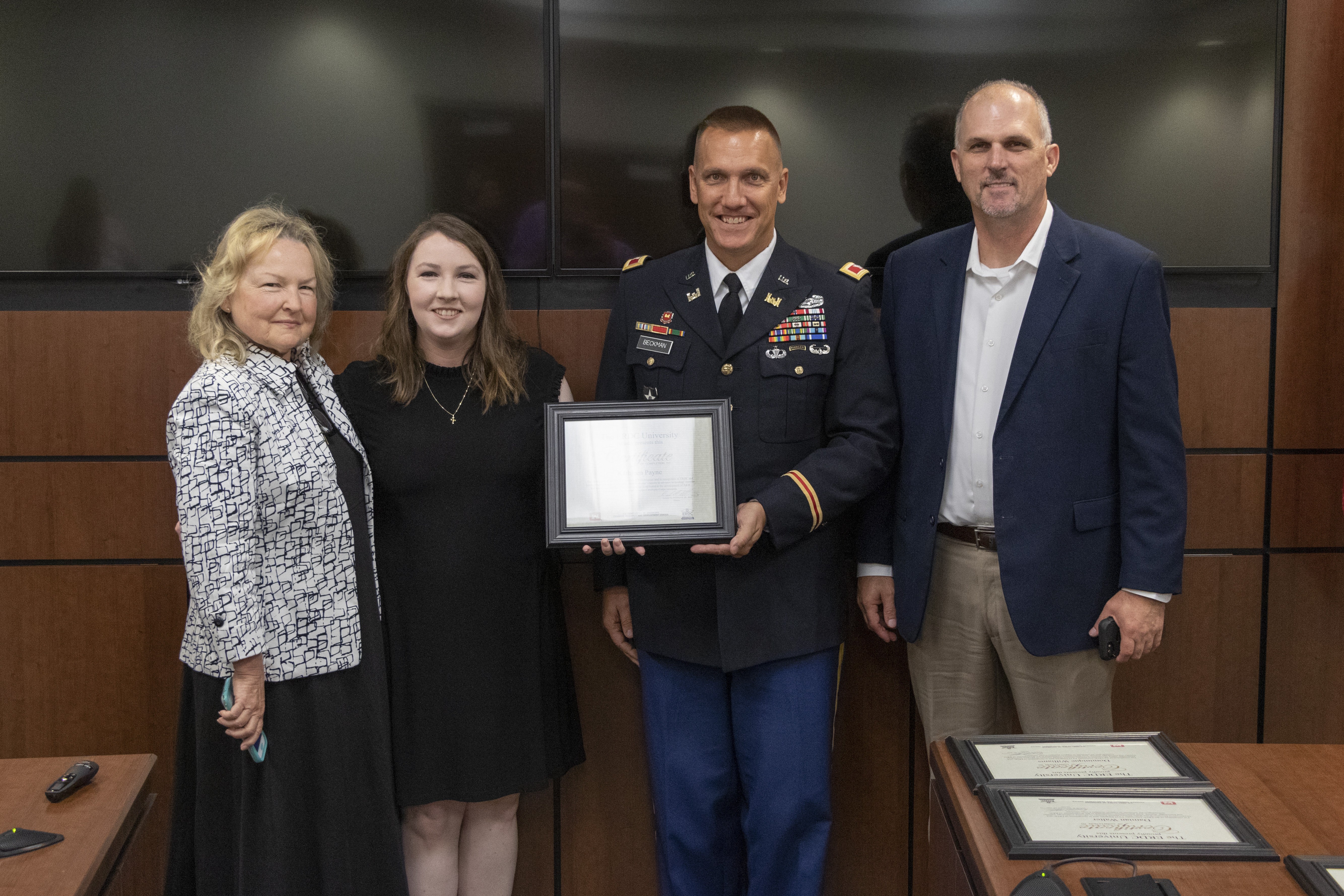 Corps of Engineers Little Rock District’s Payne graduates from the