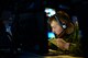 A member of the Royal Canadian Air Force takes part in the Exercise Coalition VIRTUAL FLAG 19-4 at Kirtland Air Force Base, N.M., Sept. 10, 2019. The synthetic battle spaces used numerous simulators to connect to 88 systems and 23 sites around the world, synchronizing multi-domain DoD weapon systems along with coalition partners including Canada, The United Kingdom and Australia. (U.S. Air Force photo by Staff Sgt. Kimberly Nagle)