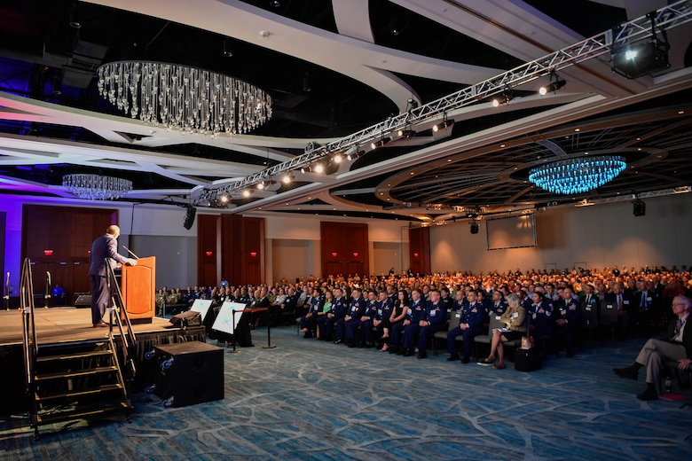 Air Mobility Command Airmen gather for professional development at the 2019 Airlift/Tanker Association's 51st A/TA Convention, Technology Expo and Industry Interface Oct. 23-26 in Orlando, Fla.