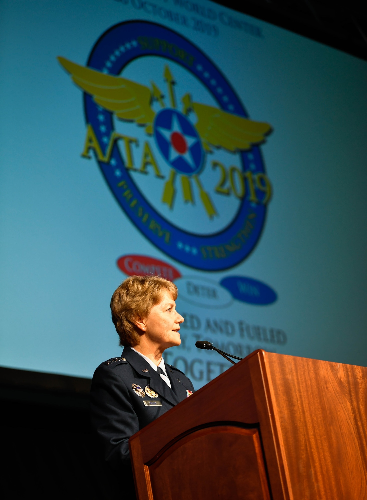 Air Mobility Command Airmen gather for professional development at the 2019 Airlift/Tanker Association's 51st A/TA Convention, Technology Expo and Industry Interface Oct. 23-26 in Orlando, Fla.