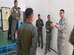 U.S. Air Force Tech. Sgt. Marion Franco and Capt. Judd Rogers lead a Pacific and Philippine Air Force chamber reactor exercise with PAF Lt. Col. Robert Mara, PAF Physiologist, September 11, 2019. (Courtesy photo)