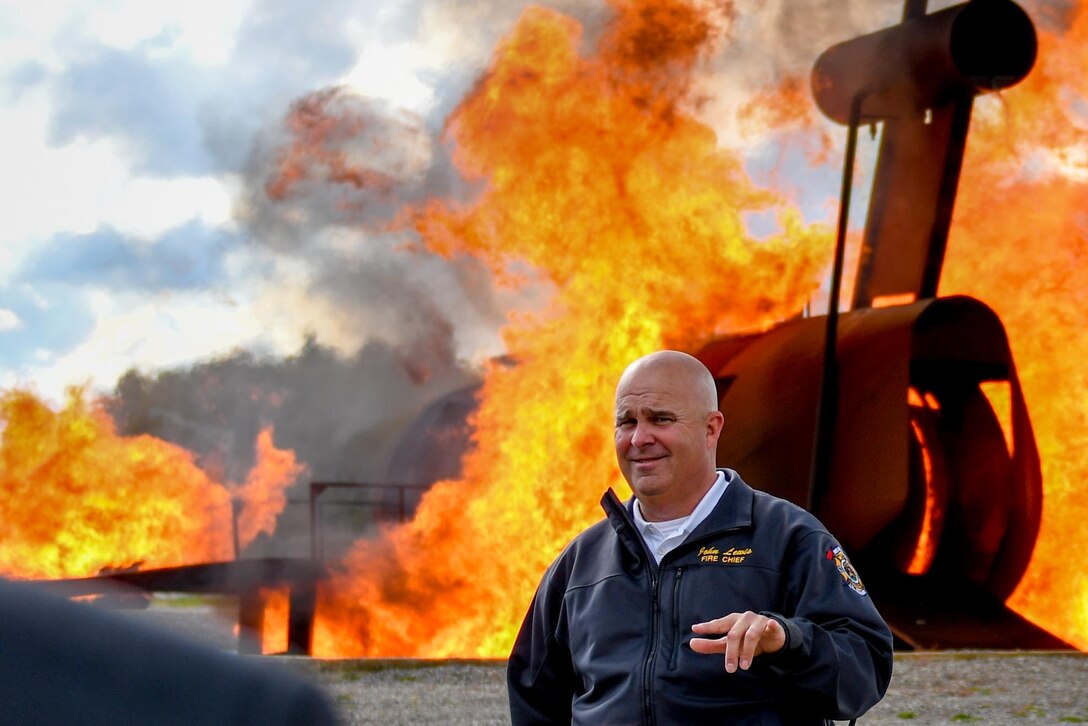 The 910th Airlift Wing hosts Feel the Heat in partnership with the American Red Cross to demonstrate emergency response capabilities.
