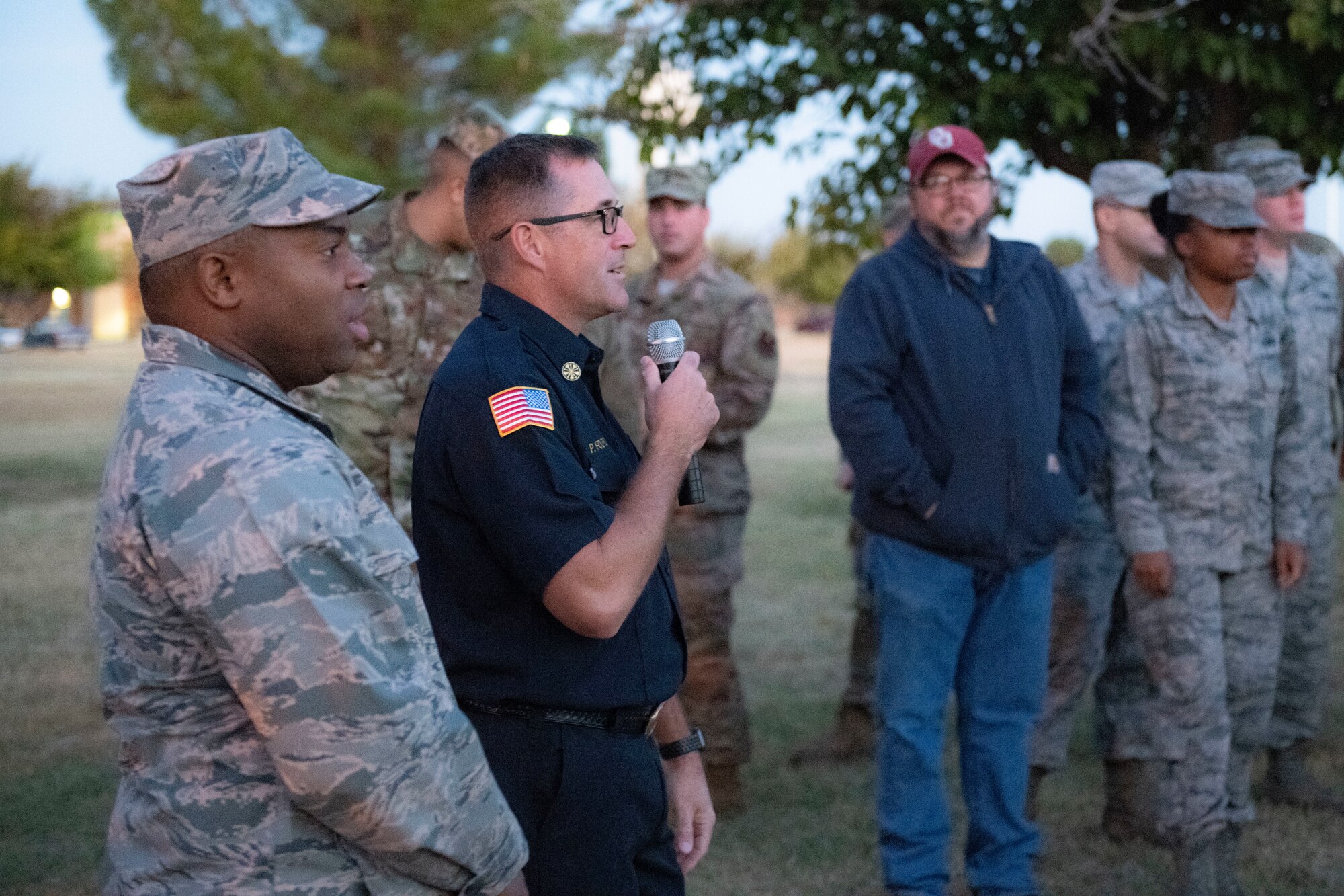 97th CES recives new rescue engine.