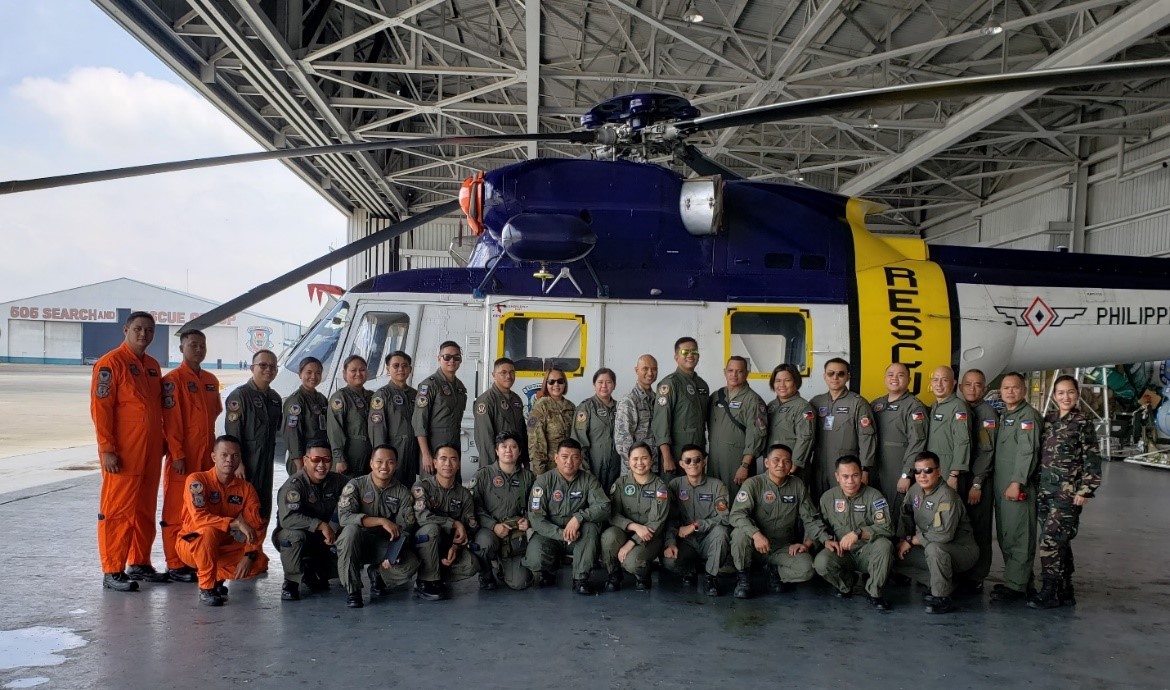 Pacific, Philippine Air Forces partner during Aeromedical Evacuation