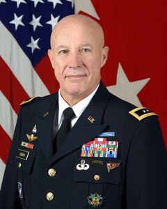 Maj. Gen. David C. Coburn, U.S. Army Financial Management Command, poses for an official photo.