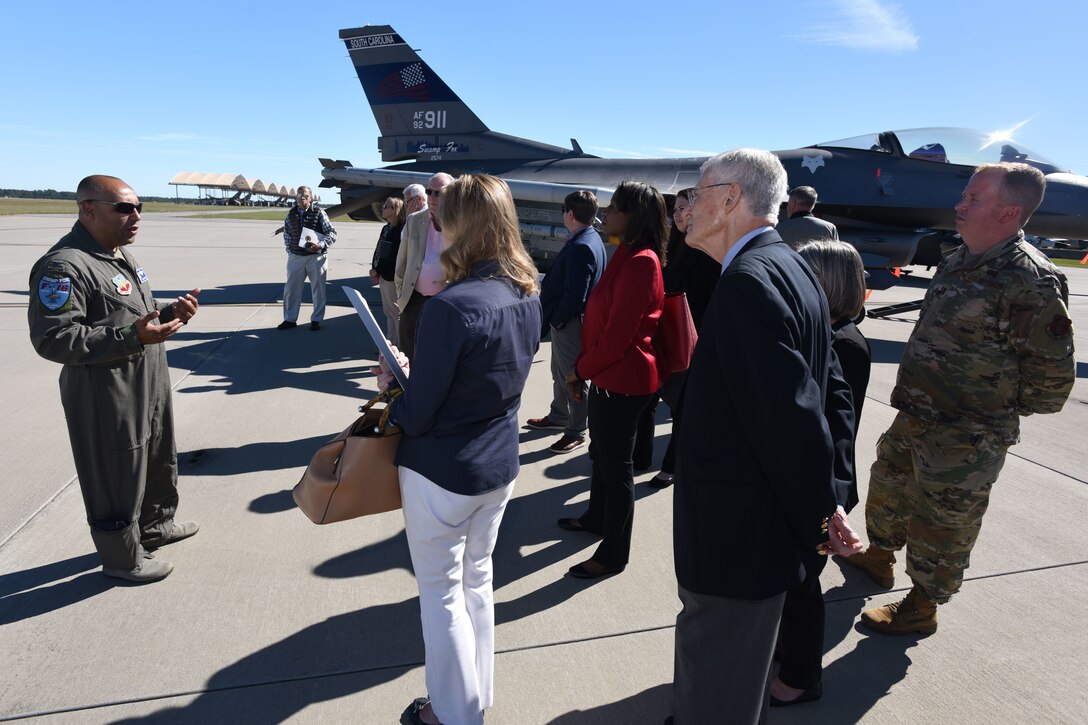 South Carolina Military Base Task Force visits the SCANG