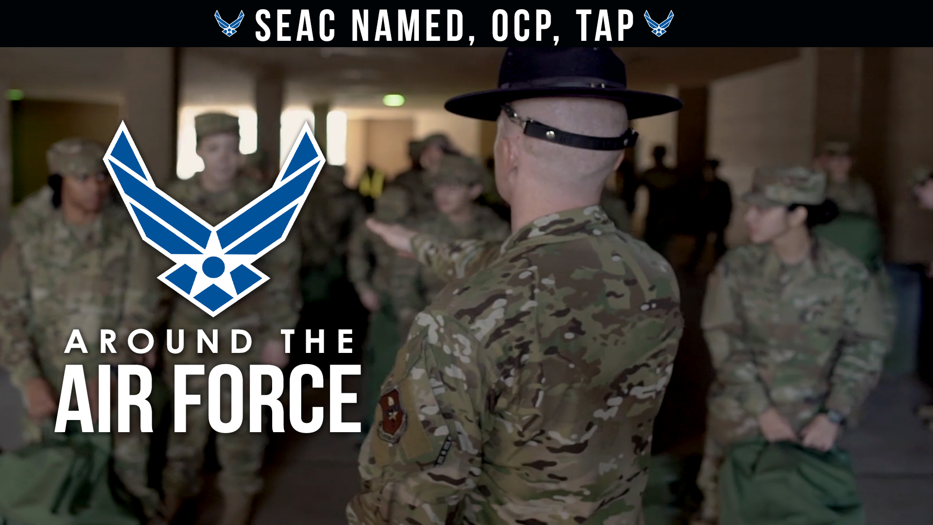 Around the Air Force SEAC Named, OCP, TAP