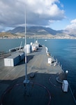 USS Mount Whitney (LCC 20); Gaeta, Italy