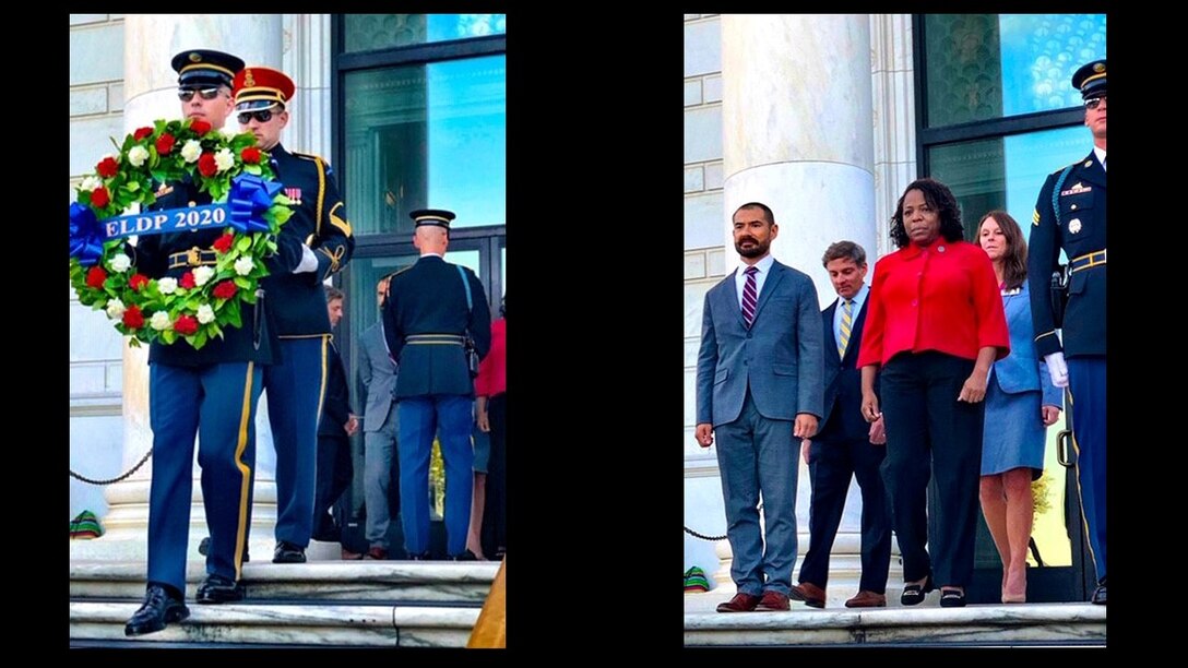 Distribution’s Diggs participates in a once in a lifetime event at the Tomb of the Unknown Soldier