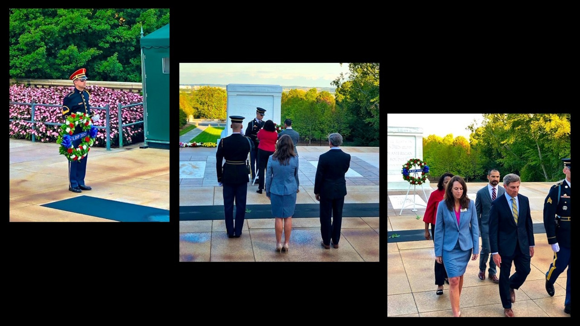 Distribution’s Diggs participates in a once in a lifetime event at the Tomb of the Unknown Soldier