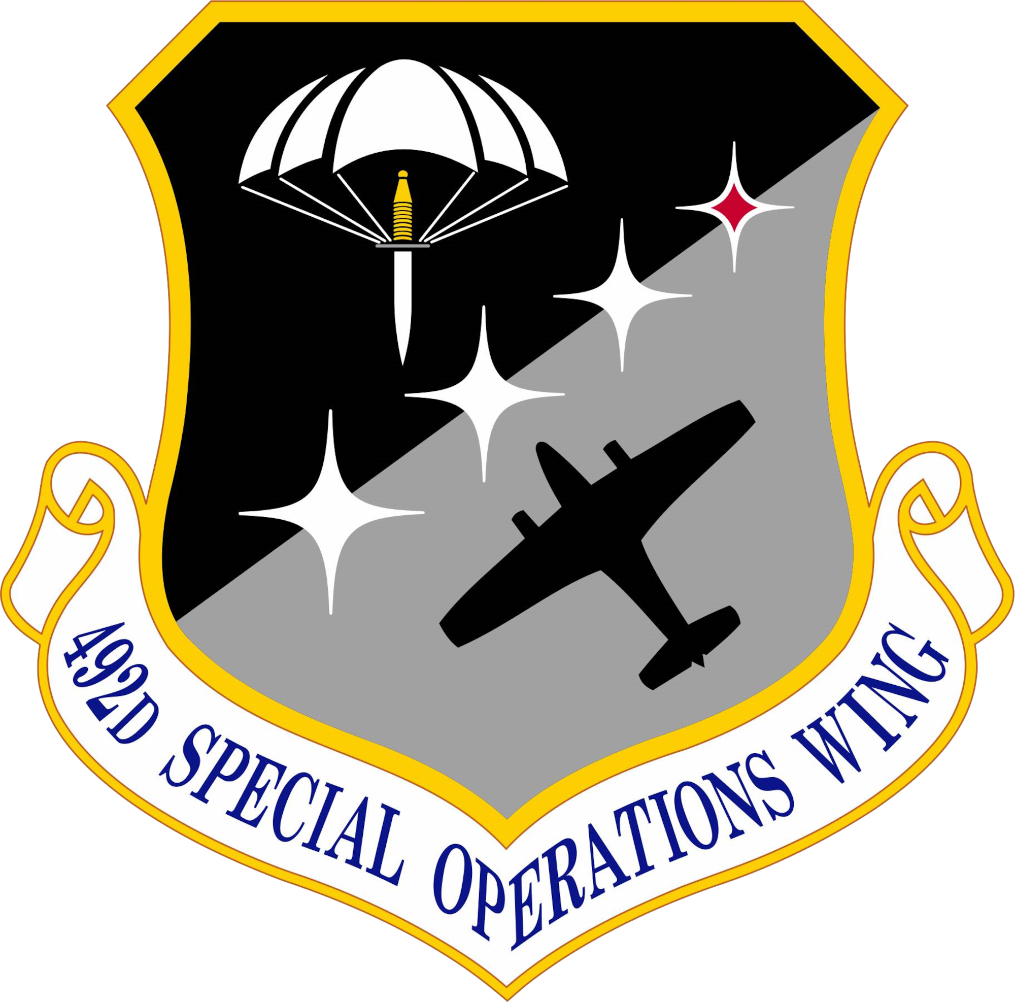 Graphic image for 492d Special Operations Wing.(U.S. Air Force Graphic)
