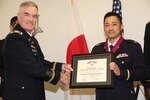 Japan Ground Self-Defense Force Medical Liaison Officer Inducted into Order of Military Medical Merit