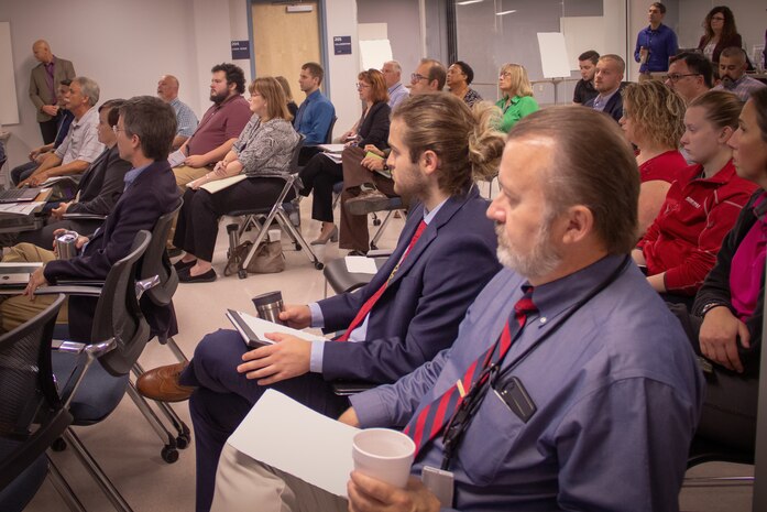 Naval Surface Warfare Center, Crane Division (NSWC Crane) featured Navy researchers in the annual Naval Innovative Science & Engineering (NISE) End of Year Showcase on October 2-3 at NSWC Crane. More than two hundred people participated, including attendees from academic and industry partners.