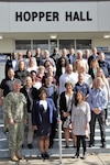 IMAGE: VIRGINIA BEACH, Va. (Oct. 22, 2019) – Navy safety and occupational health and environmental managers from 10 Naval Warfare Center divisions, Naval Air Station Oceana Regional Safety Office, and the Navy Safety Center, are pictured at the Naval Warfare Center’s Safety and Environmental Face-to-Face Symposium. The managers shared innovative ideas, trends, and information impacting safety, occupational health, and environmental protection at the event hosted by Naval Surface Warfare Center Dahlgren Division Dam Neck Activity.  (U.S. Navy photo by George Bieber/Released)