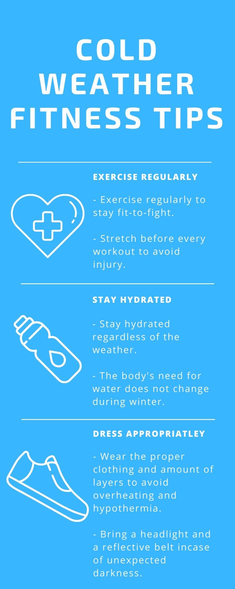 As the days shorten and the weather gets colder, the physical fitness standards for Airmen do not change - they must stay fit-to-fight year-round, regardless of weather conditions.