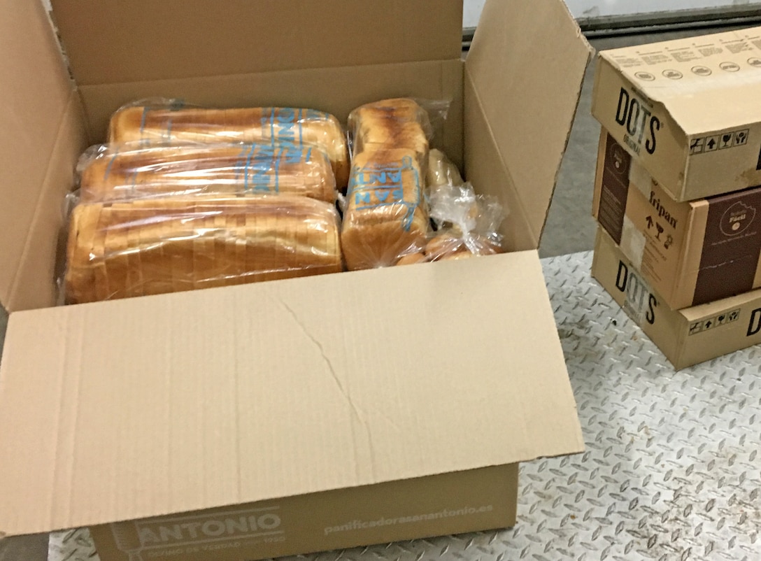 DLA delivers fresh baked goods to Naval Station Rota