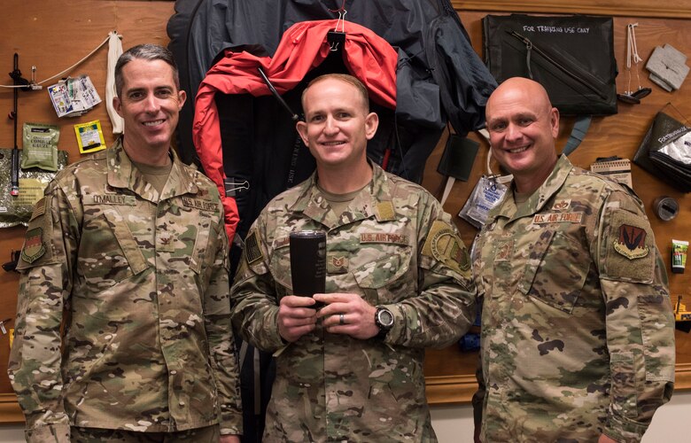 U.S. Air Force Tech. Sgt. David Jones, 20th Operations Support Squadron noncommissioned officer in charge of operations, weapons and tactics, is recognized as this week’s Weasel of the Week (WOW) at Shaw Air Force Base, South Carolina, Oct. 21, 2019.