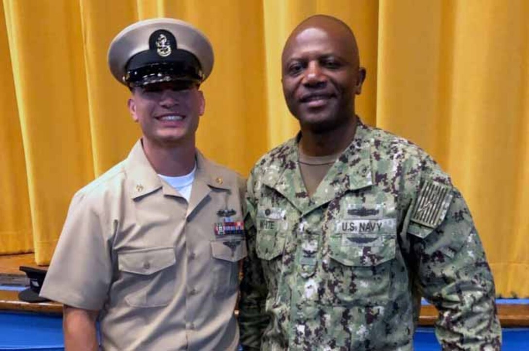 DLA Distribution San Diego, California’s Rogers promoted to chief petty officer
