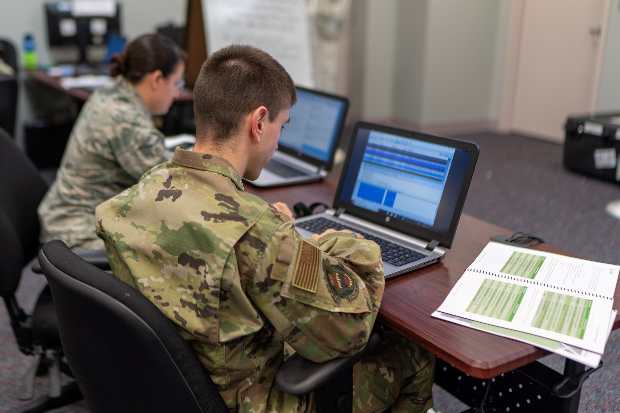 Air Mobility Command Mission Defense Team cyber defense training