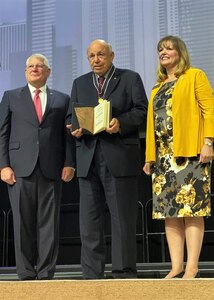 Army Reserve ambassador awarded prestigious medal named after own war hero