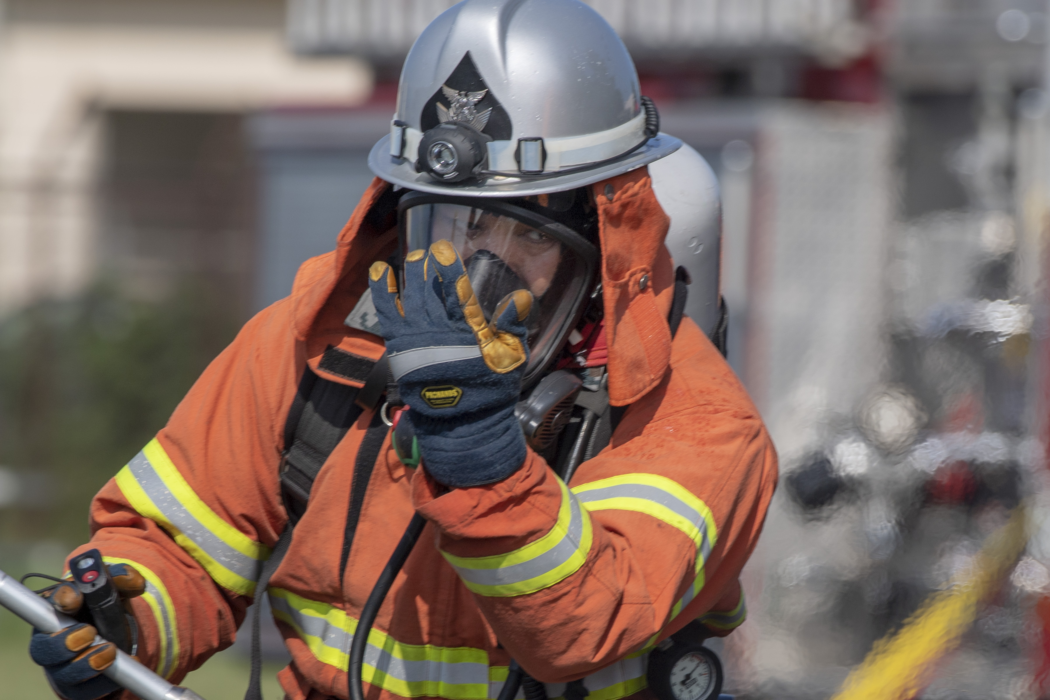 Yokota Firefighters participate in bilateral fire training exercise