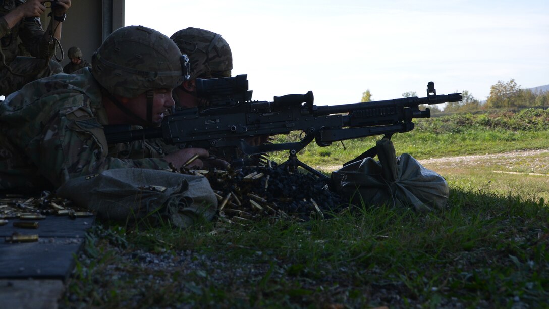 Marksmanship training at Aviano Italy