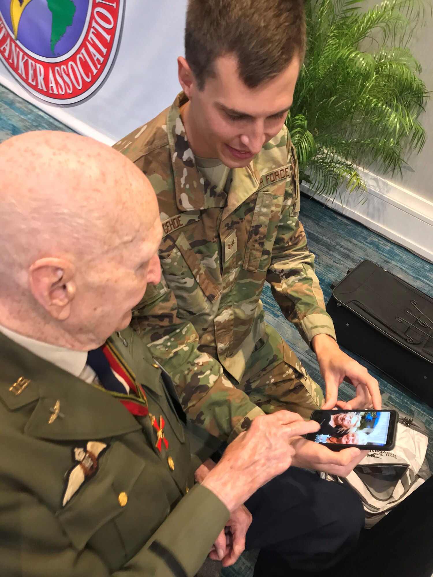 Candy Bomber at 2019 Airlift/Tanker Association conference